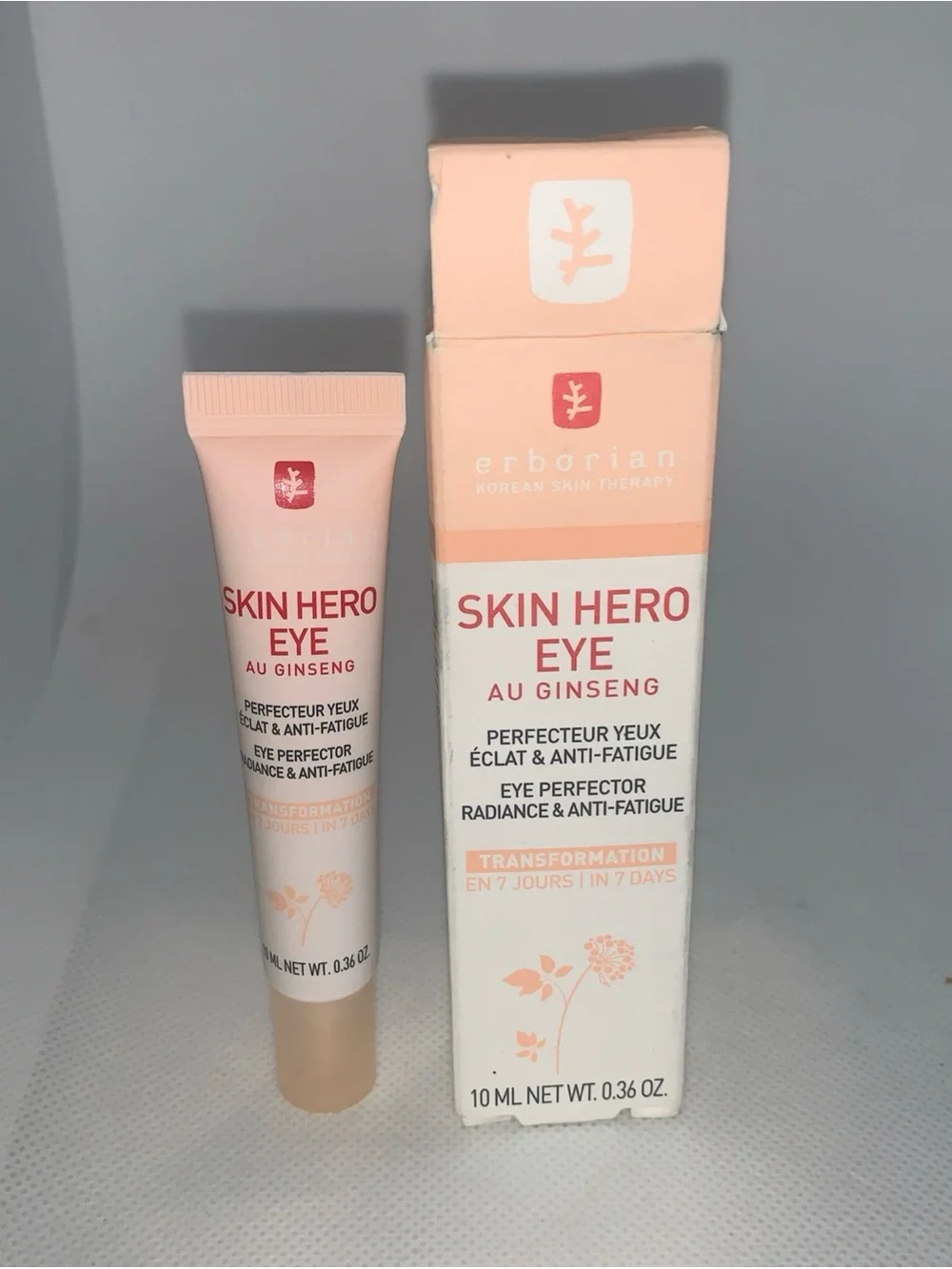 Eborian Skin Hero Eye Au Ginseng Eye Perfector NIB .36 Oz